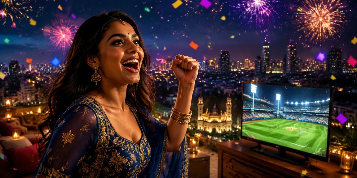Happy Indian player registering on casino app