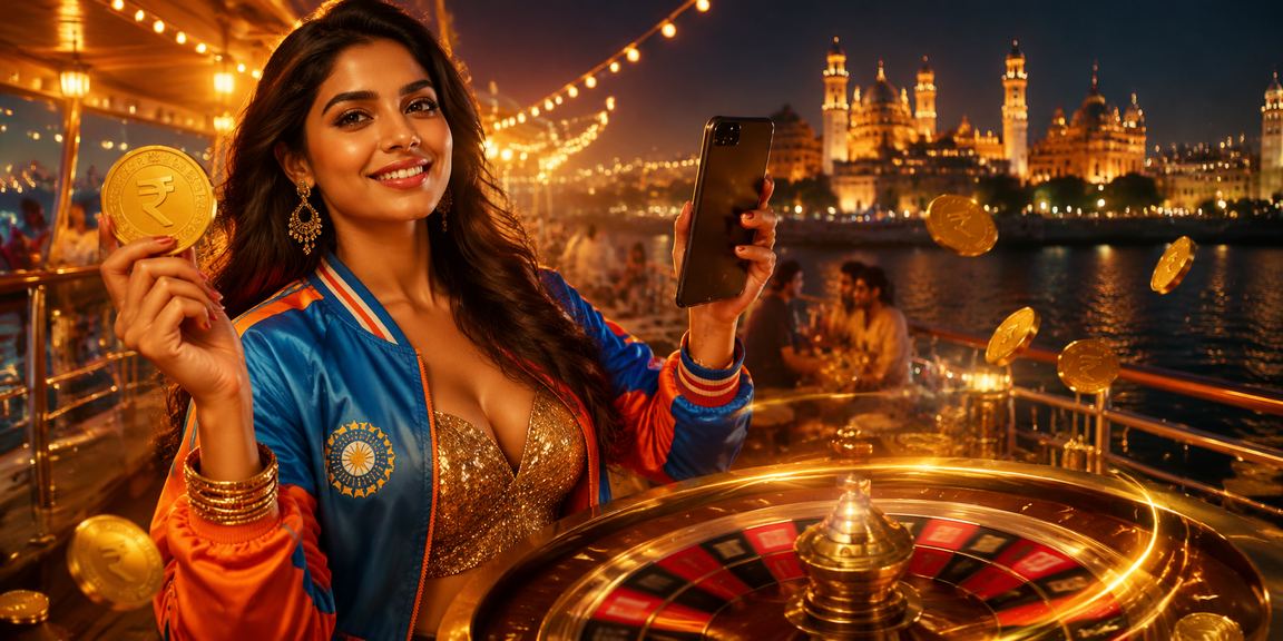 Fan betting live on cricket in India using mobile device